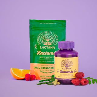 Kit Lactamás de Lactana capsulas y té que ayudan a incrementar la producción de leche materna de manera natural